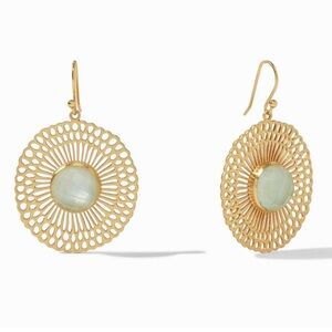 Julie Vos Soleil Earrings Seaglass